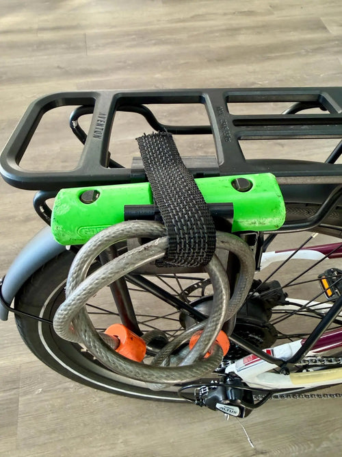 Bike U-Lock Holder | Universal Rack Mount - ElectricPrintz
