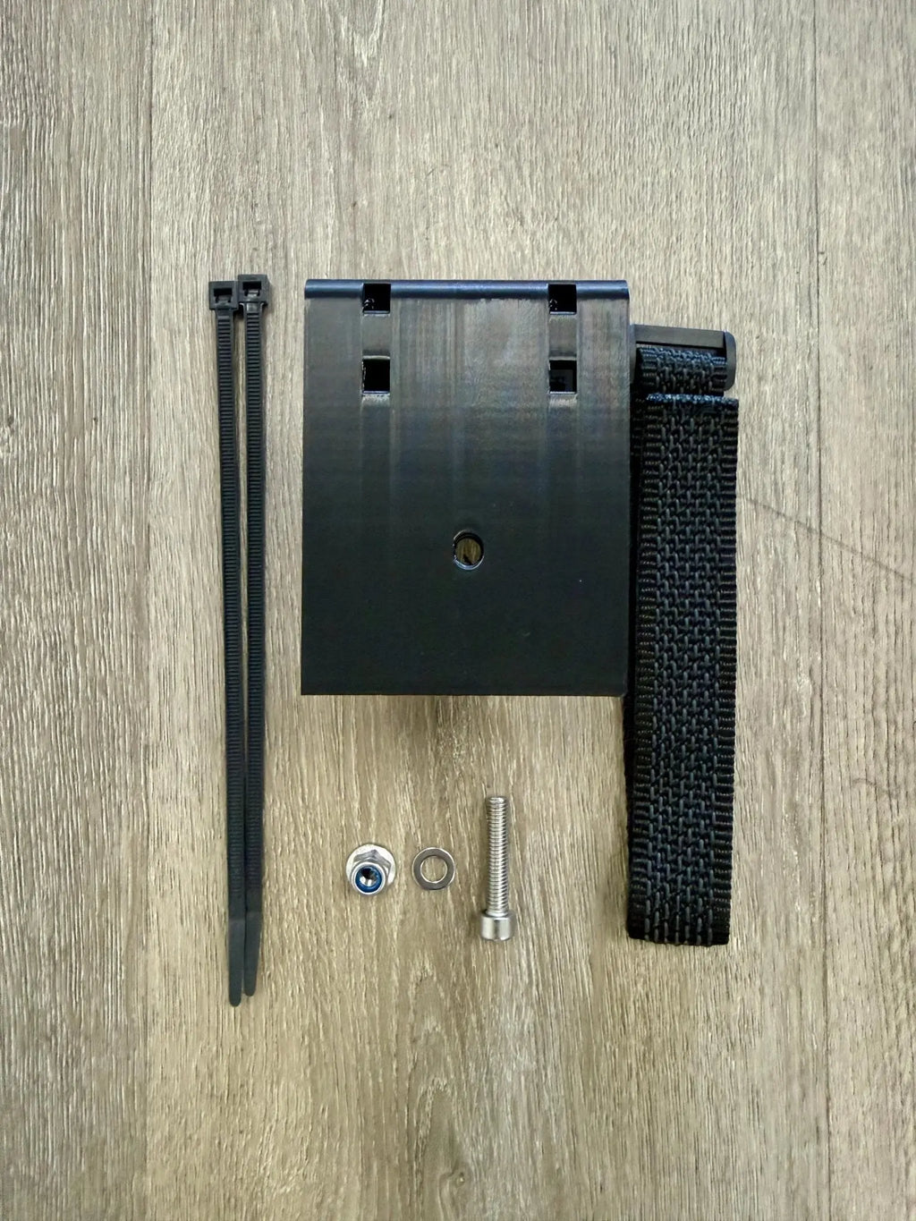 Bike U-Lock Holder | Universal Rack Mount - ElectricPrintz