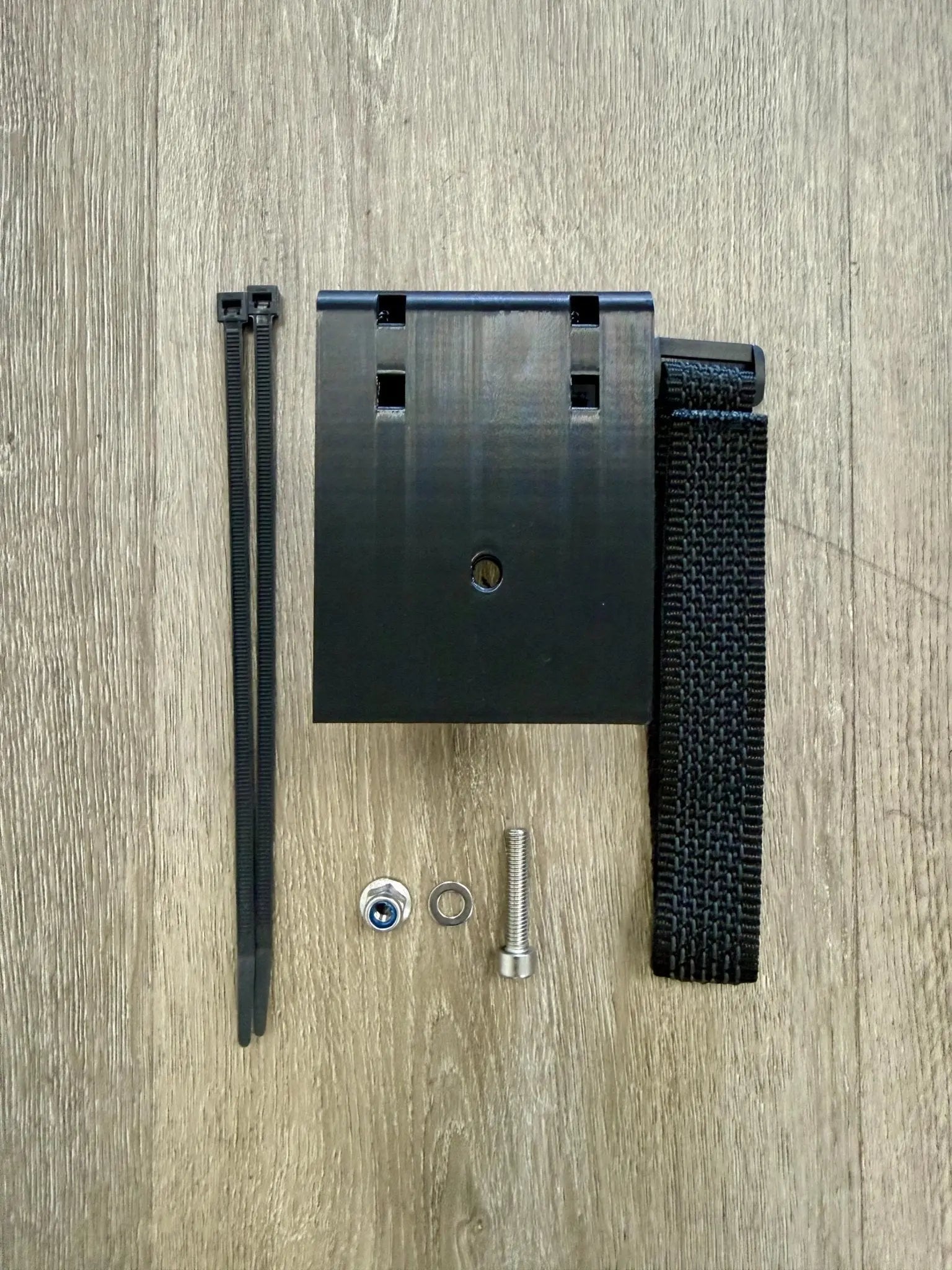 Bike U-Lock Holder | Universal Rack Mount - ElectricPrintz