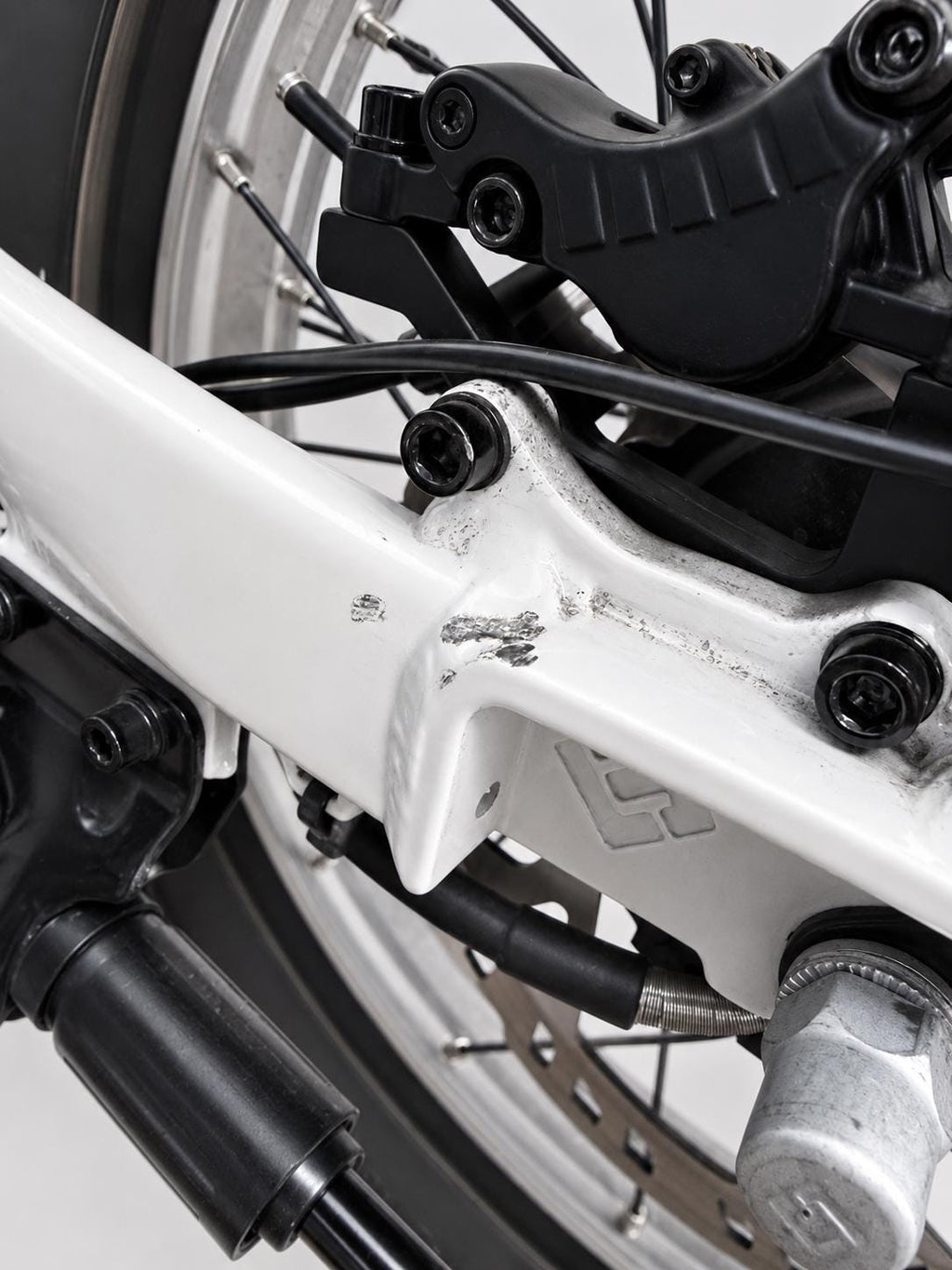 Lectric XP Folding Cushion Link | Fork Frame Protector Strap Accessory