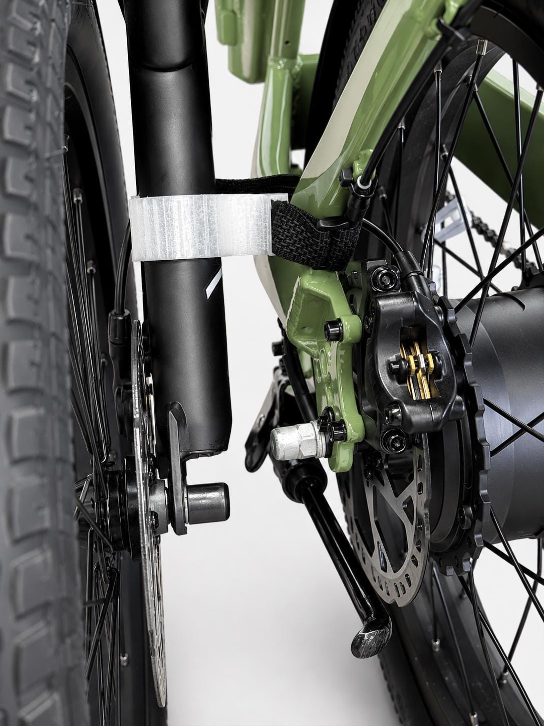 Lectric XP Folding Cushion Link | Fork Frame Protector Strap Accessory